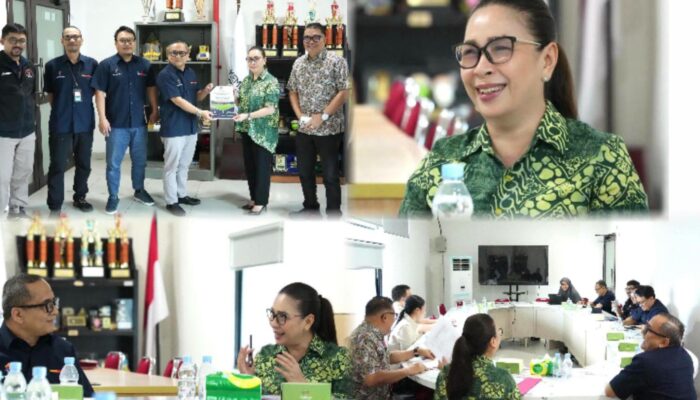 WABUP VANDA SARUNDAJANG SAMBANGI TIM KHUSUS PENYUSUN REKOMENDASI KEMENPORA UNTUK REHABILITASI STADION MAESA TONDANO