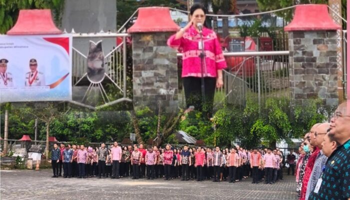 HARGANAS Ke-33 di Minahasa,Sekda Watania Bacakan Sambutan Mendukbangga / Kepala BKKBN RI