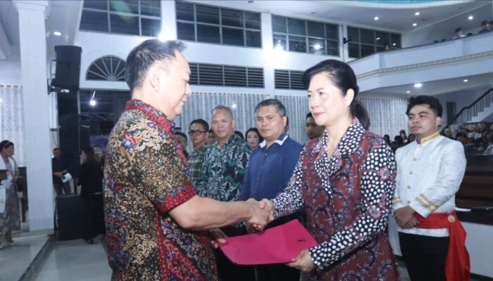 Pengurus LPPD Kota Tomohon Resmi Dilantik, Siap Hadapi Pesparawi Nasional Manokwari