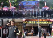Polres Minahasa Peringati Hari Bhayangkara ke-80, Tegaskan Semangat Humanis dan Sinergi