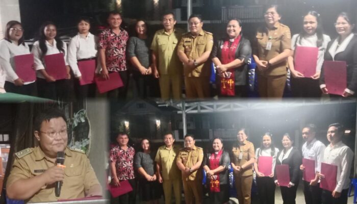Dilantik Camat Lumingkewas: Noongan 2 Lakukan Regenerasi dan Penyegaran, 8 Perangkat Desa Ambil Sumpah Jabatan