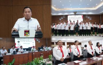 Bupati Robby Dondokambey dan Sekda Lynda Watania Hadiri Uji Kompetensi Teknis Tambahan JPT Pratama Minahasa