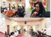 Sekda Minahasa Lynda Watania Terima Audiensi Kadis Teritorial Lanud Sam Ratulangi dan Pengurus FASI Sulut