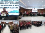 Bupati Minahasa RD Lantik Panitia HUT ke-64 P/KB Sinode GMIM: Momentum Perkuat Peran Kaum Bapa