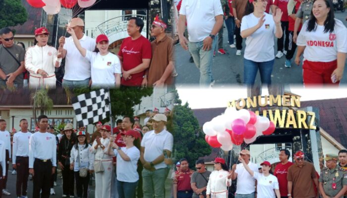Wabup Vanda Sarundajang Buka Festival Kemerdekaan ke-81 di Tugu Schwarz Langowan, Rangkaian Kegiatan Hingga Akhir Agustus