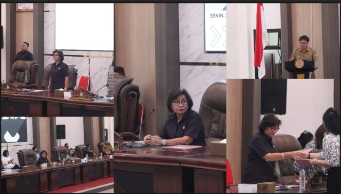 Ketua DPRD Manado Pimpin Agenda Paripurna Bahas Pertanggungjawaban APBD Tahun Anggaran 2025