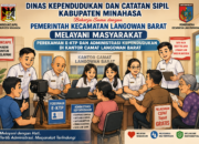 Dinas Dukcapil Minahasa Besok 21 Juli 2026 Gelar Layanan JEBOL Layanan Administrasi Kependudukan di Kantor Camat Langowan Barat Raranon