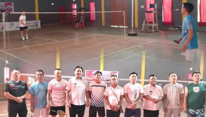 Lomba Bulu Tangkis Awali Kemeriahan Festival Kemerdekaan RI Ke 81 di Kampung Presiden Langowan