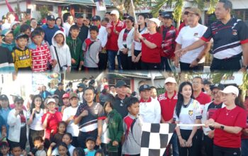 Wabup Vanda Sarundajang Buka Rangkaian HUT RI ke-81 di Tompaso Raya, Jalan Sehat 2.000 Peserta Meriahkan Pembukaan