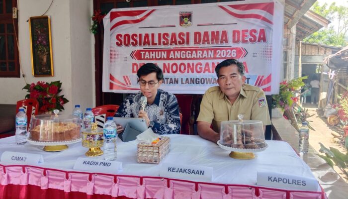 Kejari Minahasa Sosialisasikan Aturan Pengelolaan Dana Desa, Tekankan 4 Asas Transparansi hingga Partisipatif