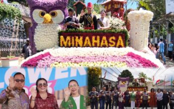 TIFF 2026 Resmi Dibuka, Bupati RD dan Wabub Vasung Dukung Penuh Festival Bunga Internasional