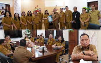 Bupati Minahasa Robby Dondokambey, Terima Tim Inspektorat Sulut, Perkuat Koordinasi Pengawasan