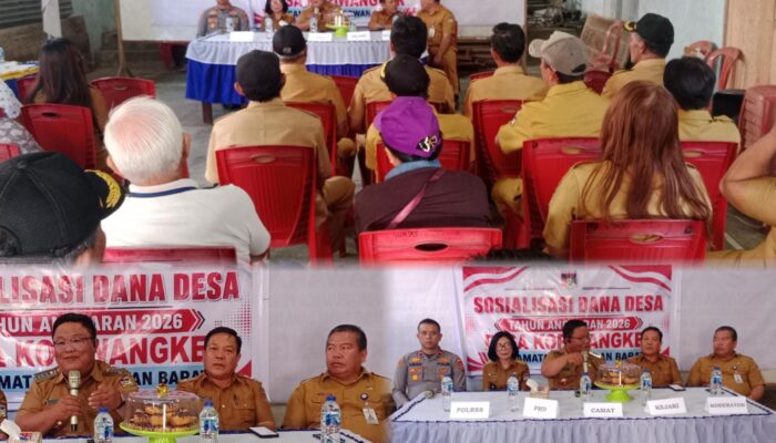 Tambah Pengetahuan, Pemerintah Desa Noongan 3 Ikuti Sosialisasi Penggunaan Dana Desa 2026