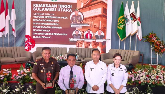 Wali Kota Tomohon Hadiri Seminar Hukum Bahas Reposisi Kewenangan Jaksa di Era Transisi Hukum
