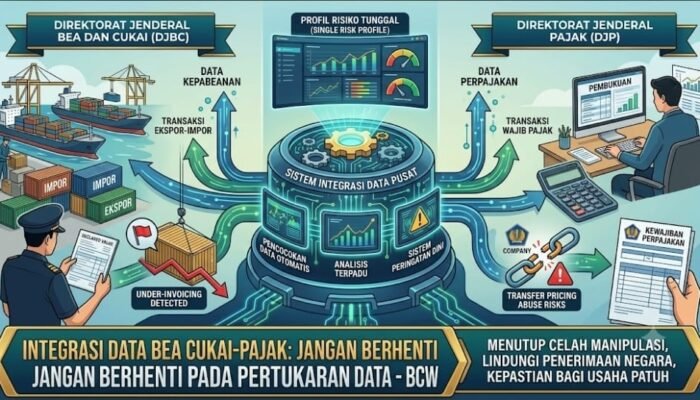 Integrasi Data Bea Cukai-Pajak Dinilai Mendesak, BCW: Jangan Berhenti pada Pertukaran Data