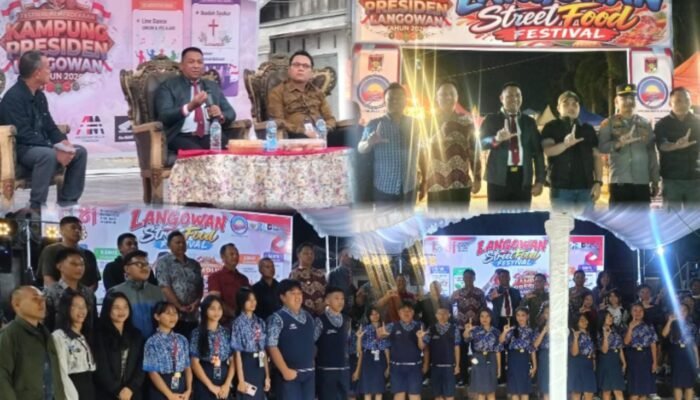 Rangkaian HUT RI ke-81: Talk Show, Street Food, Ramaikan Taman Cita Waya Langowan