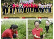 Dekranasda Tomohon Tanam Pohon, Gerakan Hijau Jadi Komitmen Jaga Lingkungan