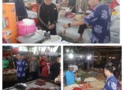 Sidok Pasar Tomohon, Caroll Pastikan Stok dan Harga Bahan Pokok Stabil