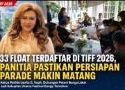 Levita Supit: Float TIFF 2026 Tembus 33, Bunga Petani Tomohon Siap Dipakai