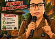 Hukum Tua Desa Ampreng Imbau Warga Waspada Kebakaran Hutan Merembet ke Kebun Kelelondey
