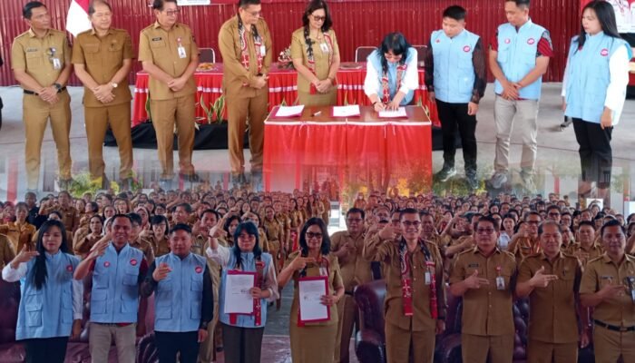 Sekda Watania: Jadikan Hasil SPI KPK sebagai Peta Jalan Perbaikan di Minahasa