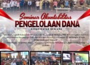 Sekda Minahasa Lynda Watania Ikuti Seminar Akuntabilitas Pengelolaan Dana Kedaruratan Bencana di Kawasan 3T