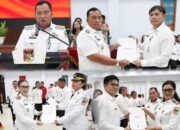 Bupati Minahasa Robby Dondokambey Sampaikan Arahan Saat Lantik 56 Pejabat di Lingkup Pemkab Minahasa