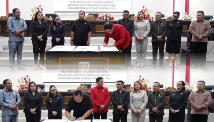 Ranperda Perubahan APBD 2026 Disetujui, DPRD Titip Catatan Strategis, Bupati RD Tekankan Efisiensi Anggaran