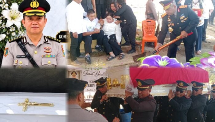 Diantar Keluarga dan Polri, Kombes Steidy Raranta Dimakamkan di Pekuburan Keluarga Noongan 2