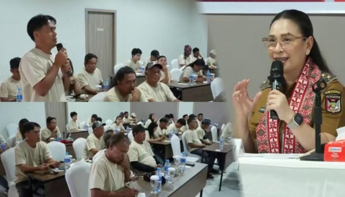 Dorong Pelestarian Budaya Minahasa, Wakil Bupati Vanda Sarundajang Buka Lokakarya Kesenian