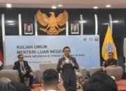 Kuliah Umum di Unsrat, Menlu Sugiono Dorong Mahasiswa Hadirkan Solusi Nyata untuk Tantangan Global