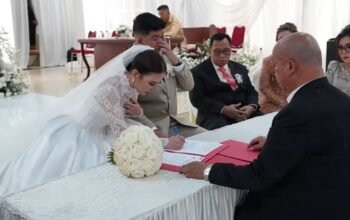 Putri Terkasih Bupati Minahasa RD, Sarah Dondokambey Hari Ini Menikah di GMIM Petra Sawangan