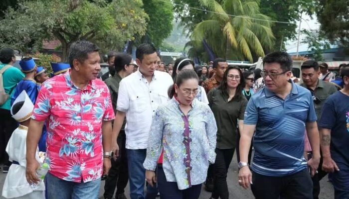 Wakil Bupati Minahasa Vanda Sarundajang Hadiri Festival Pesona Selat Lembeh 2026 di Bitung