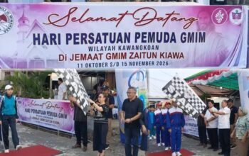 Hadiri Pembukaan Hari Persatuan Pemuda GMIM Wilayah Kawangkoan Tahun 2026, Wabup Vasung Ajak Pemuda GMIM Jadi Obor Pembangunan