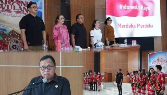 Bupati Robby Dondokambey Buka Tahapan Seleksi Waraney Wulan Minahasa 2026 di BPU Tondano