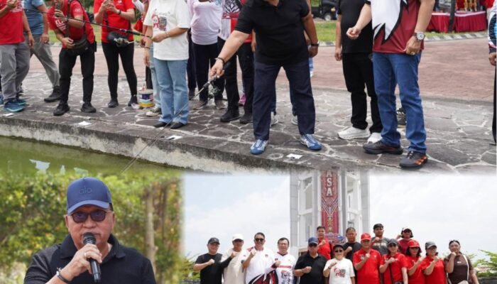 Meriahkan HUT Minahasa ke-598 dan Sumpah Pemuda, Pemkab Minahasa Gelar Lomba Mancing di Danau Tondano